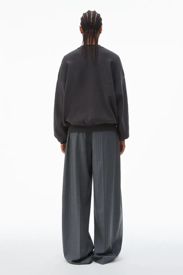 Alexander Wang Sweaters Women LogoEmbossed Sweater In RibKnit