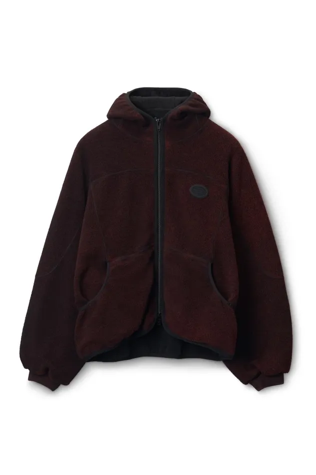 Alexander Wang UnisexWomenMen Oversize ZipUp Hoodie In Cotton