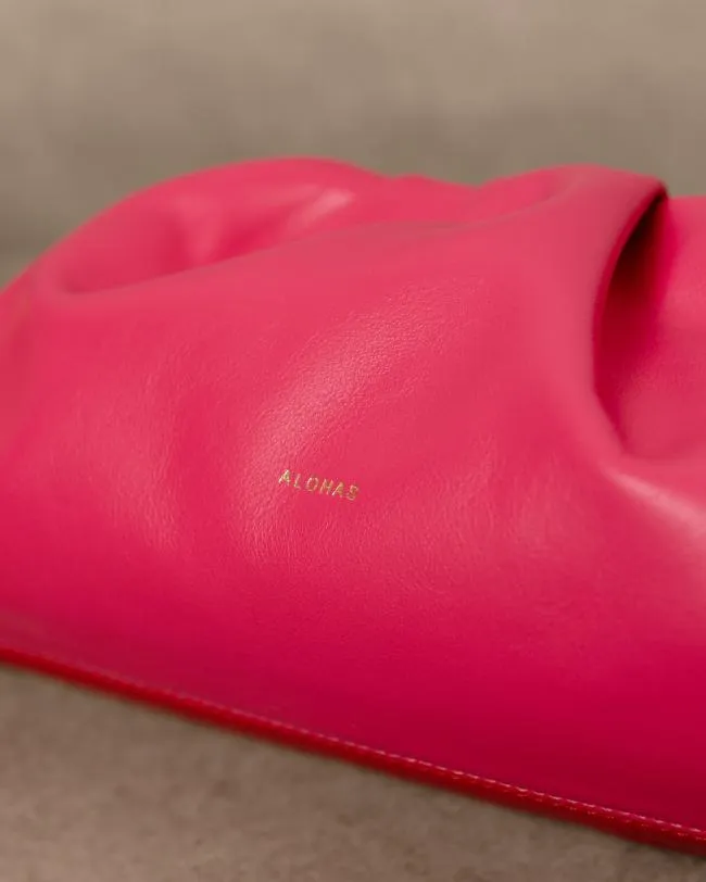 ALOHAS Bags The D 8211 Red And Pink Leather Handbag 8211 Women