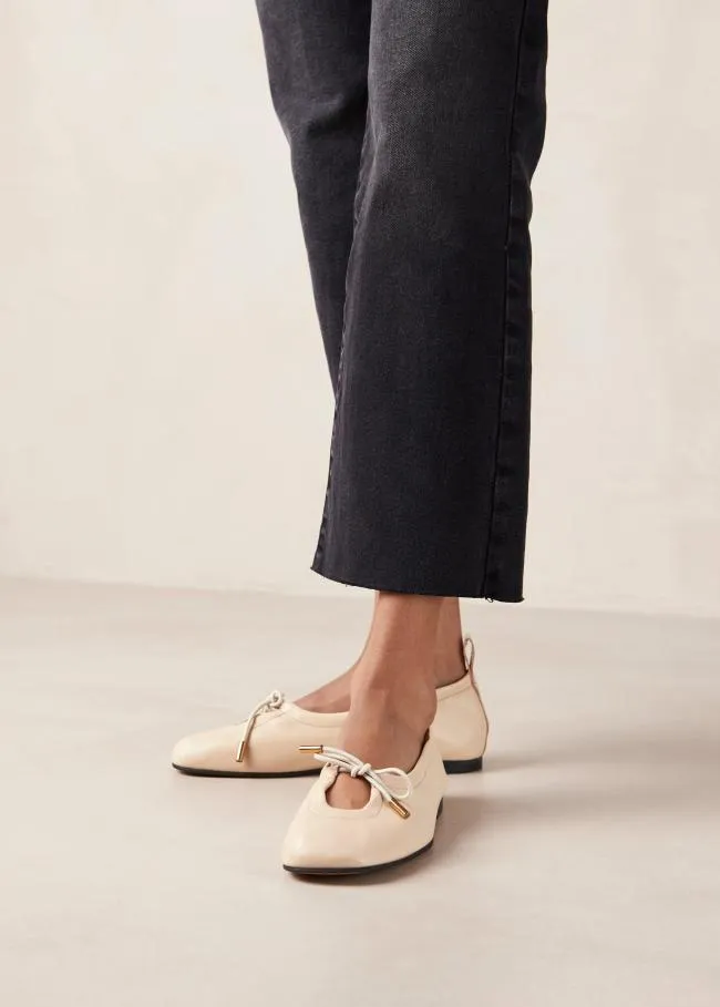 ALOHAS Ballet Flats Rosalind 8211 Cream Ballet Flats 8211 Women