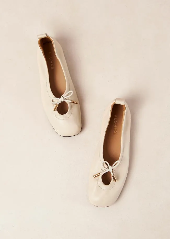 ALOHAS Ballet Flats Rosalind 8211 Cream Ballet Flats 8211 Women