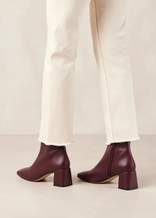 ALOHAS Boots Watercolor Beet 8211 Women