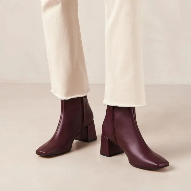 ALOHAS Boots Watercolor Beet 8211 Women