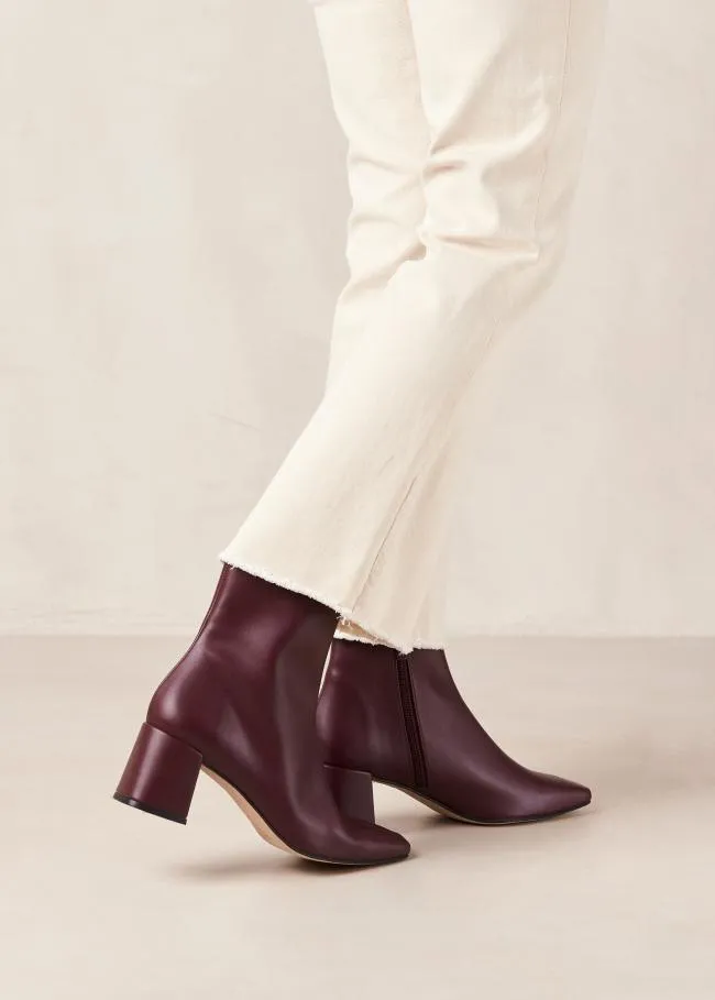 ALOHAS Boots Watercolor Beet 8211 Women
