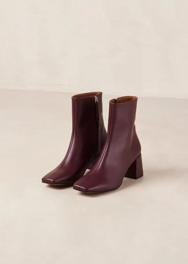 ALOHAS Boots Watercolor Beet 8211 Women
