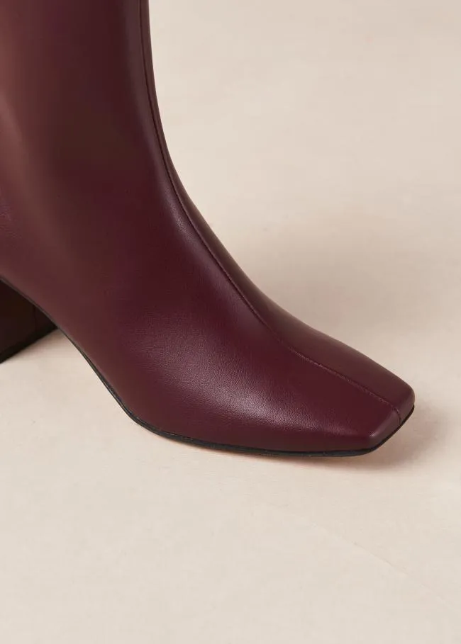 ALOHAS Boots Watercolor Beet 8211 Women