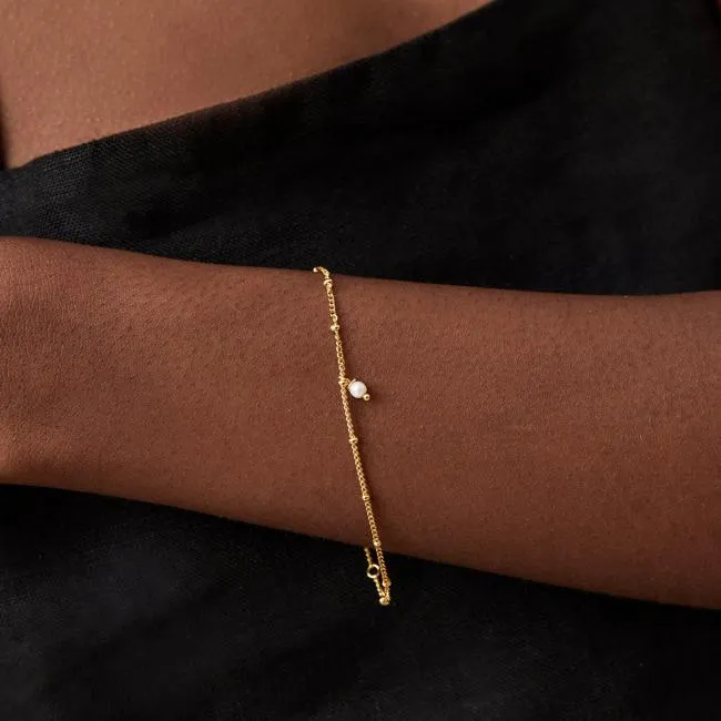 ALOHAS Jewelry Ancestral 8211 Gold Bracelet With Pearls 8211 Women
