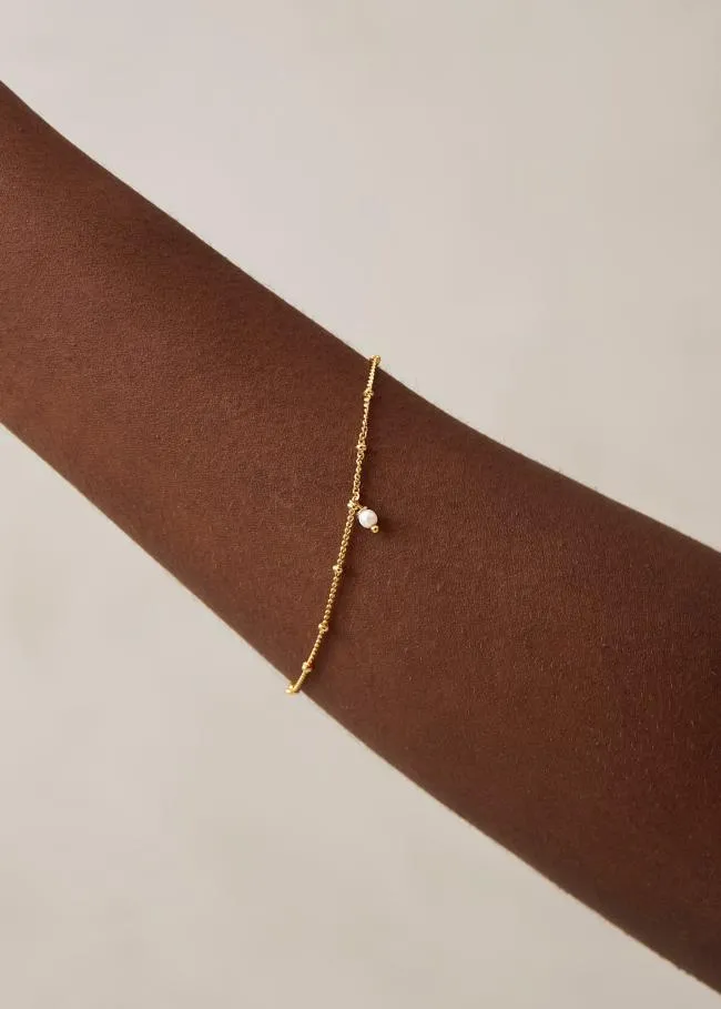 ALOHAS Jewelry Ancestral 8211 Gold Bracelet With Pearls 8211 Women