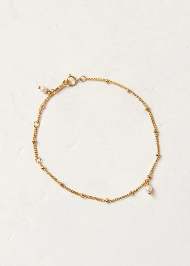 ALOHAS Jewelry Ancestral 8211 Gold Bracelet With Pearls 8211 Women