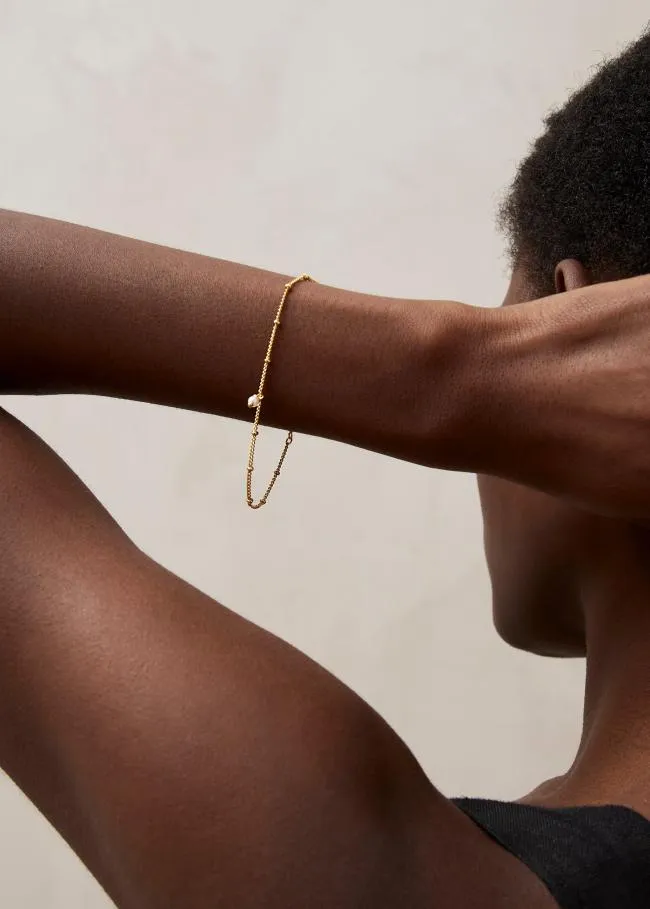 ALOHAS Jewelry Ancestral 8211 Gold Bracelet With Pearls 8211 Women