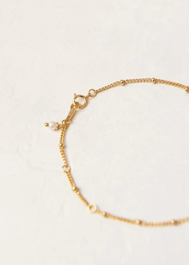 ALOHAS Jewelry Ancestral 8211 Gold Bracelet With Pearls 8211 Women