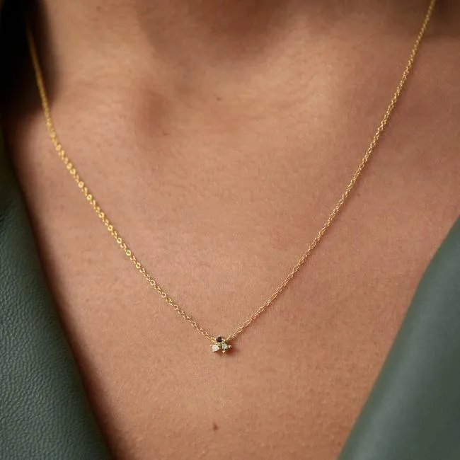 ALOHAS Jewelry Eunoia 8211 Gold And Crystal Necklace 8211 Women