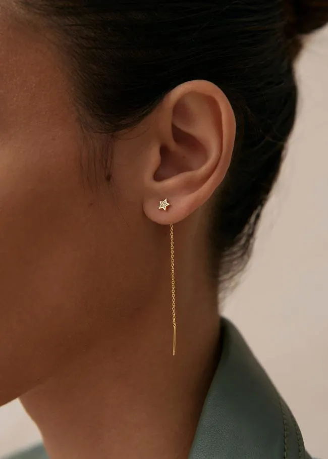 ALOHAS Jewelry Galactic 8211 Gold Earrings 8211 Women