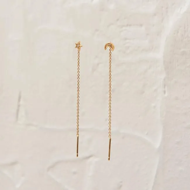 ALOHAS Jewelry Galactic 8211 Gold Earrings 8211 Women