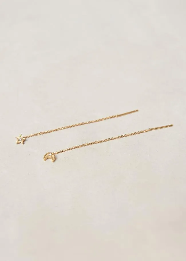 ALOHAS Jewelry Galactic 8211 Gold Earrings 8211 Women