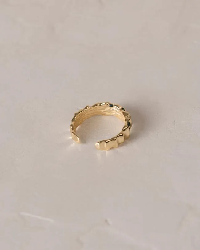 ALOHAS Jewelry Wistful 8211 Gold And Black Ring 8211 Women