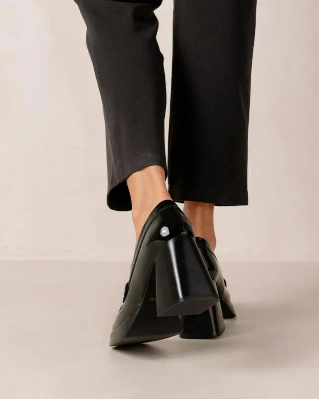 ALOHAS Loafers Take Off 8211 Black Leather Loafers 8211 Women