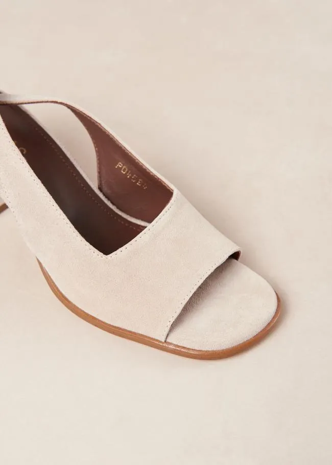 ALOHAS Sandals Lille Pearl 8211 White Leather Mules 8211 Women