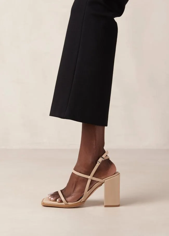 ALOHAS Sandals Lorena 8211 Beige Vegan Sandals 8211 Women