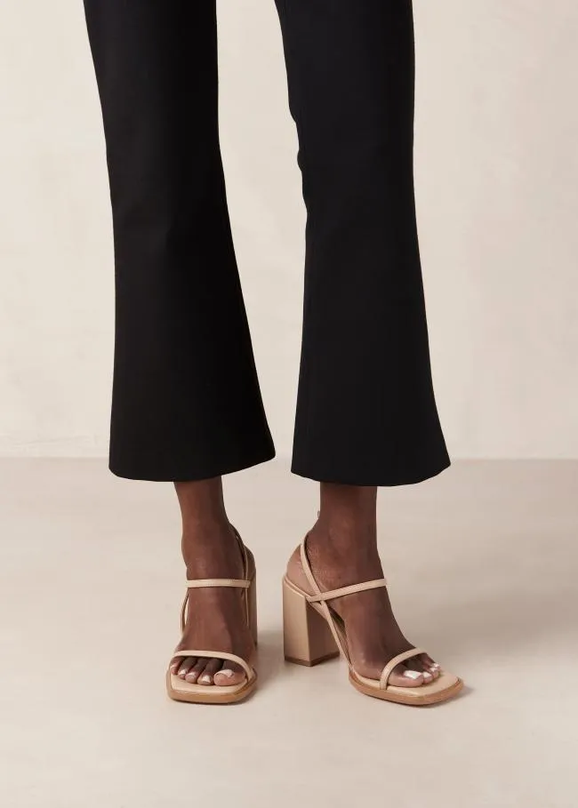ALOHAS Sandals Lorena 8211 Beige Vegan Sandals 8211 Women