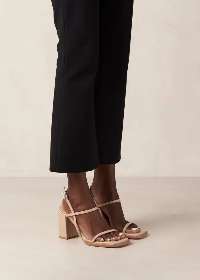 ALOHAS Sandals Lorena 8211 Beige Vegan Sandals 8211 Women