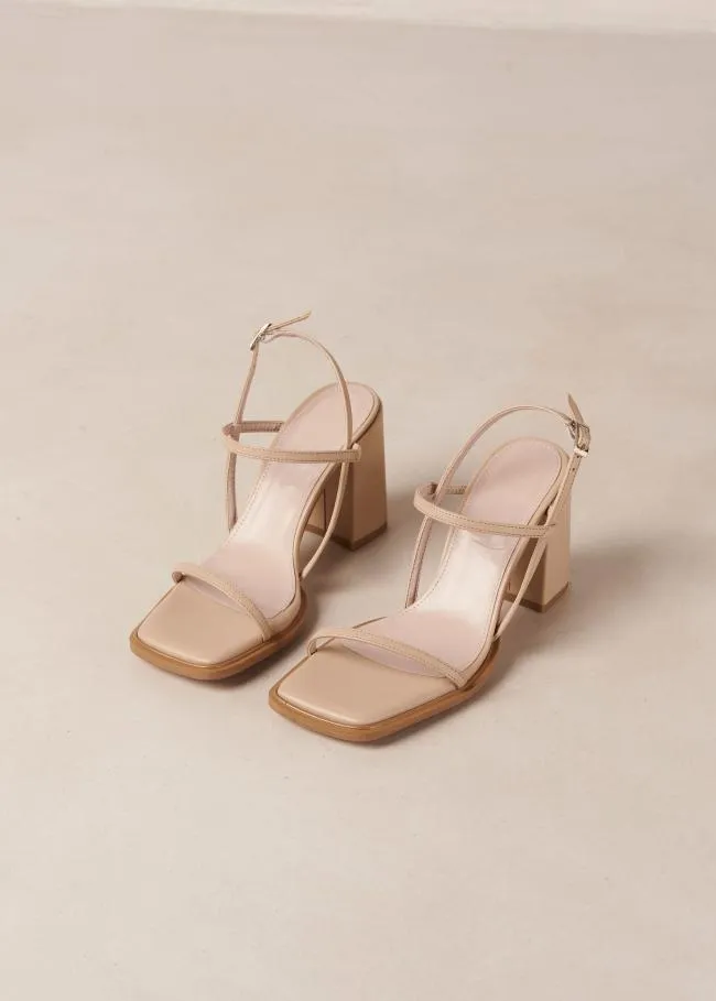 ALOHAS Sandals Lorena 8211 Beige Vegan Sandals 8211 Women
