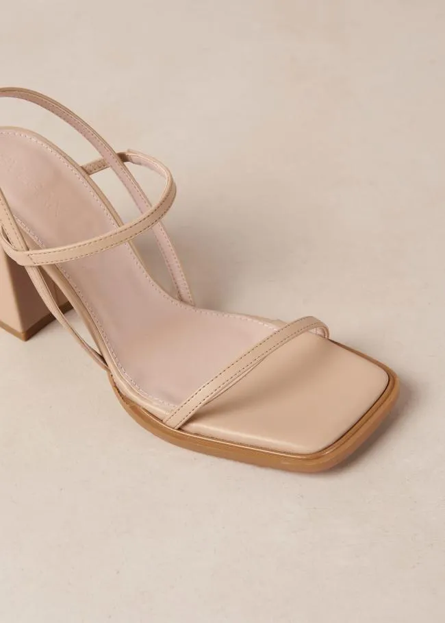 ALOHAS Sandals Lorena 8211 Beige Vegan Sandals 8211 Women