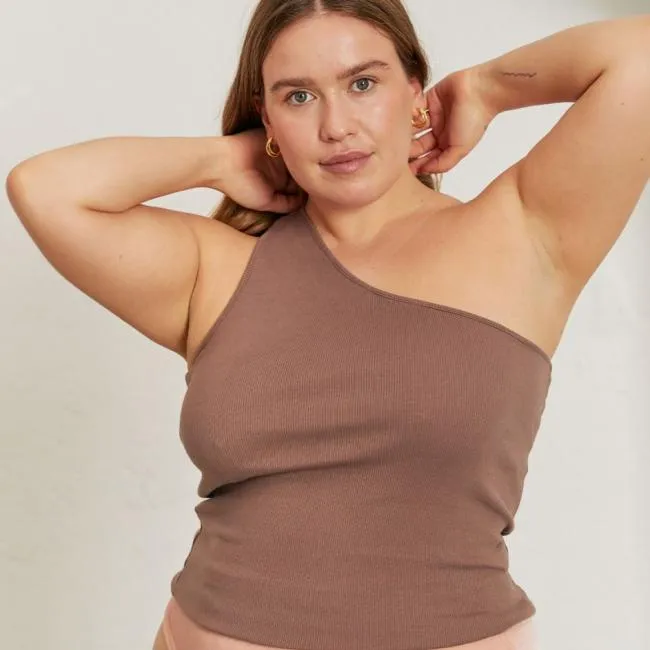 ALOHAS Tops Cortado 8211 Brown Cotton Top 8211 Women