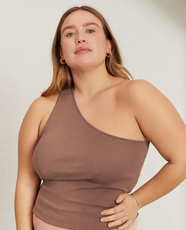 ALOHAS Tops Cortado 8211 Brown Cotton Top 8211 Women