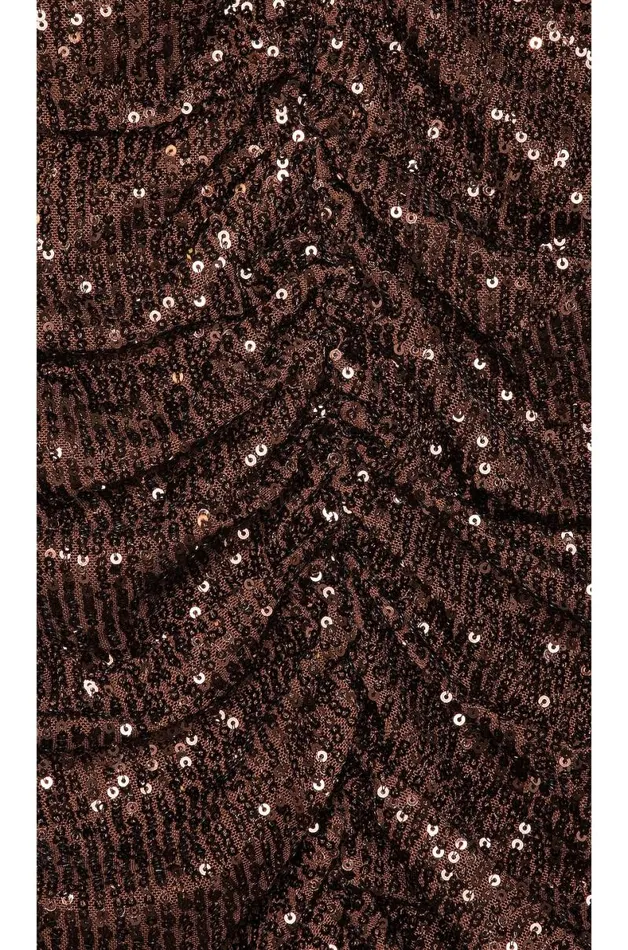 Amber Sequin Mini Dress Cappuccino Women Lovers and Friends Dresses