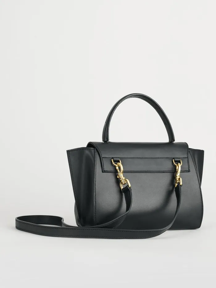 ATP Atelier Icon Bags Arezzo Black Leather Handbag Black 8211 Women