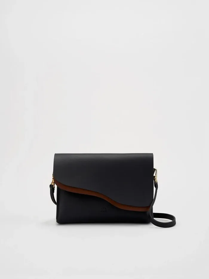 ATP Atelier Icon Bags Scarlino Black Nappa Pouch Bag Black 8211 Women