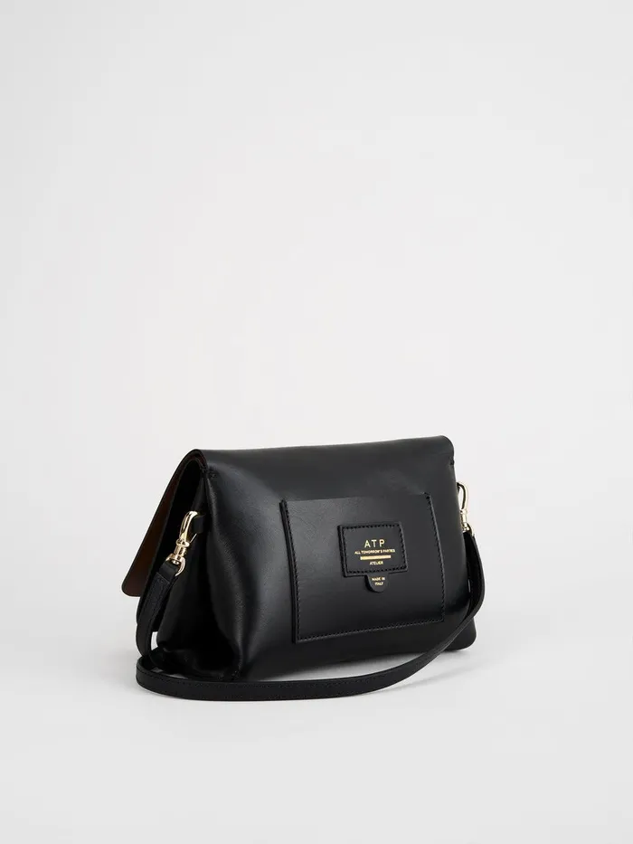 ATP Atelier Icon Bags Scarlino Black Nappa Pouch Bag Black 8211 Women
