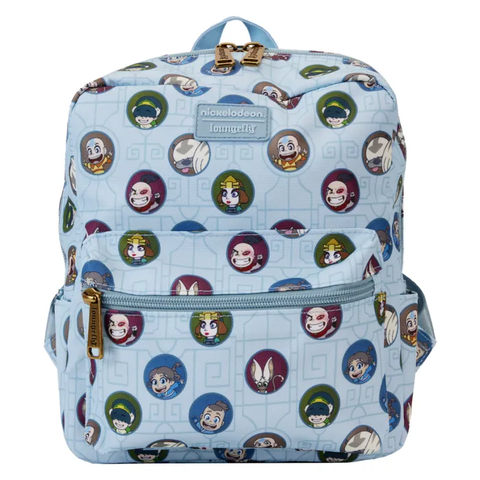 Avatar The Last Airbender AllOver Print Nylon Square Mini Backpack Unisex Loungefly Backpacks Avatar The Last Airbender AllOver Print Nylon Square Mini Backpack Unisex Loungefly Backpacks