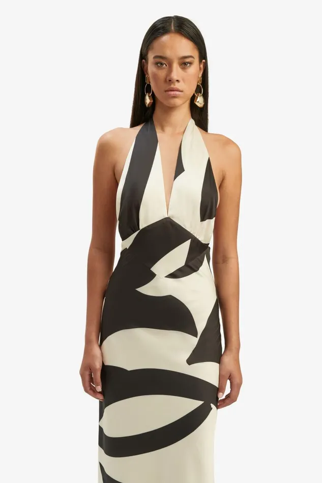 Bardot Day To Night Dresses Citron Midi Dress In BlackIvor 8211 Women Bardot Day To Night Dresses Citron Midi Dress In BlackIvor 8211 Women