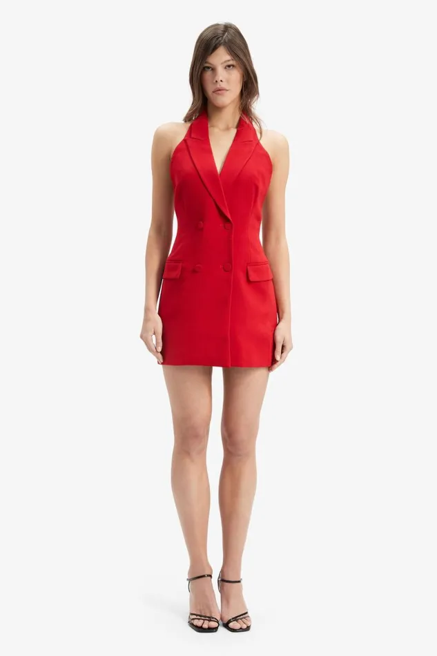 Bardot Day To Night Dresses Freya Vest Mini Dress In Deep Red 8211 Women Bardot Day To Night Dresses Freya Vest Mini Dress In Deep Red 8211 Women