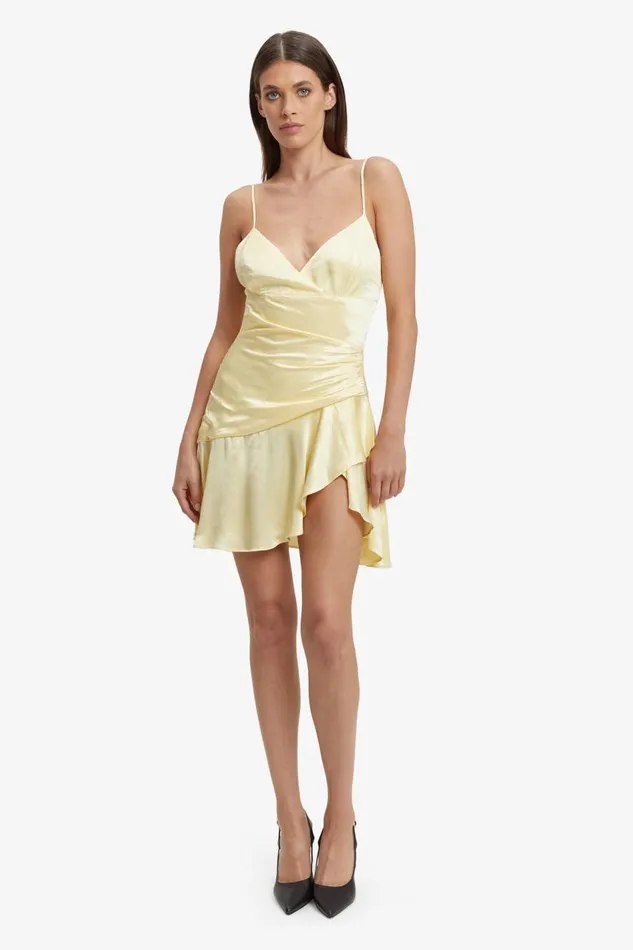 Bardot Day To Night Dresses Sorella Mini Dress In Canary Yellow 8211 Women