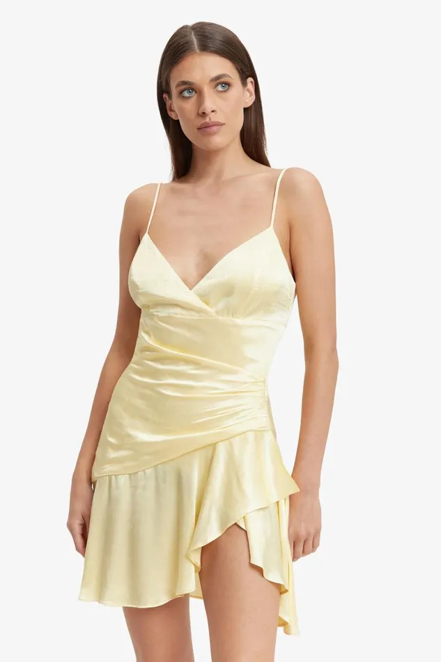 Bardot Day To Night Dresses Sorella Mini Dress In Canary Yellow 8211 Women