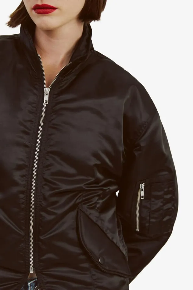 Bardot Jackets Fitted Bomber Jacket In Black 8211 Women Bardot Jackets Fitted Bomber Jacket In Black 8211 Women