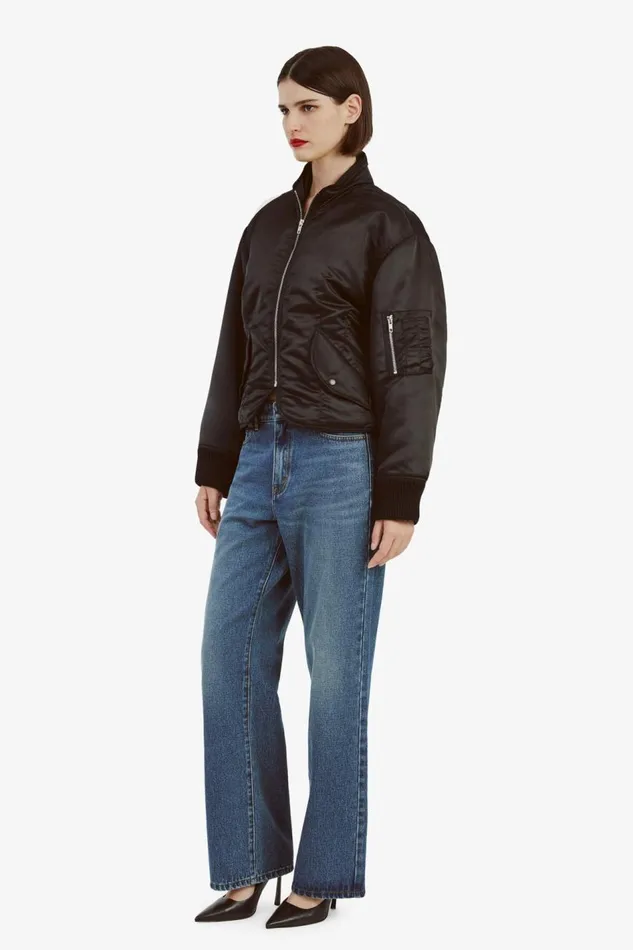 Bardot Jackets Fitted Bomber Jacket In Black 8211 Women Bardot Jackets Fitted Bomber Jacket In Black 8211 Women