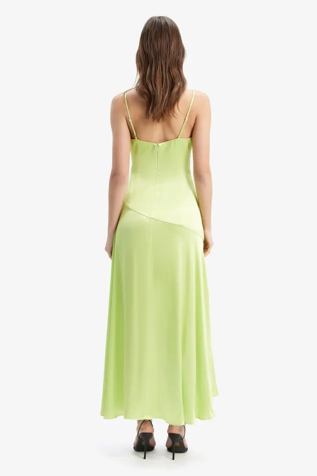 Bardot Occasion Dresses Sorella Midi Dress In Lime 8211 Women