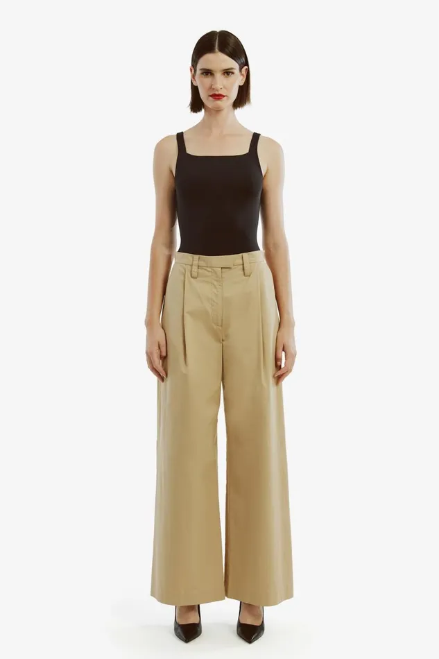 Bardot Pants Faith Relaxed Pant In Beige 8211 Women Bardot Pants Faith Relaxed Pant In Beige 8211 Women