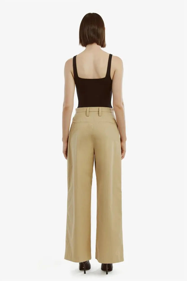 Bardot Pants Faith Relaxed Pant In Beige 8211 Women Bardot Pants Faith Relaxed Pant In Beige 8211 Women