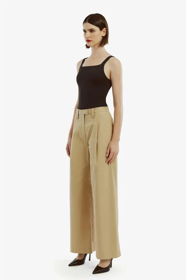 Bardot Pants Faith Relaxed Pant In Beige 8211 Women Bardot Pants Faith Relaxed Pant In Beige 8211 Women
