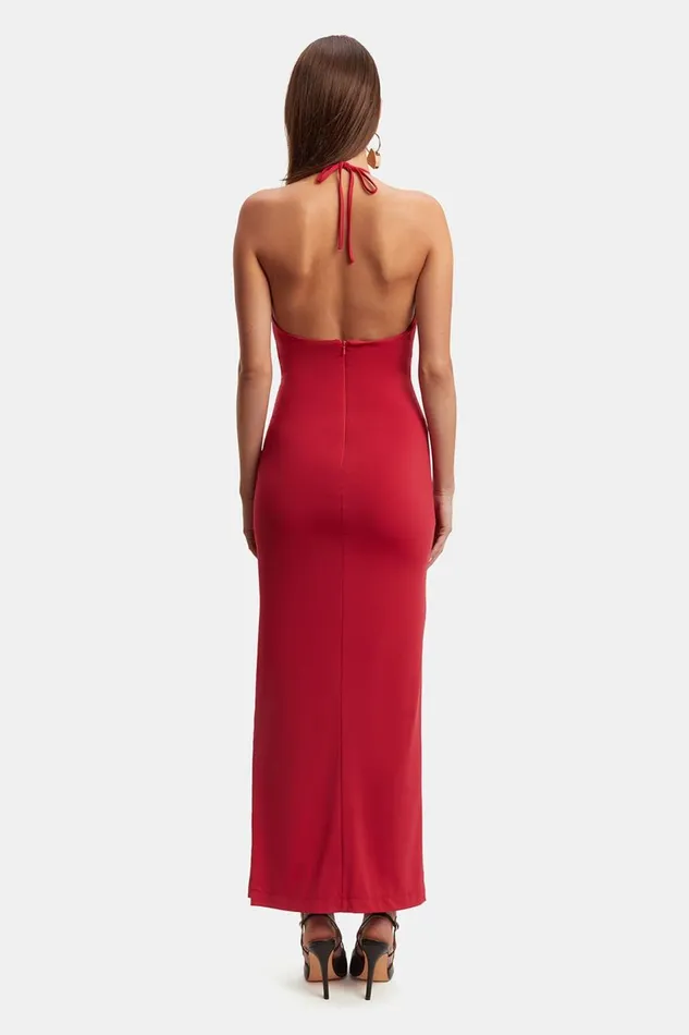 Bardot Party Dresses Neve Maxi Dress In Deep Red 8211 Women Bardot Party Dresses Neve Maxi Dress In Deep Red 8211 Women