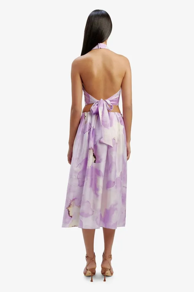 Bardot Skirts Leia Midi Skirt In Lavender Floral 8211 Women Bardot Skirts Leia Midi Skirt In Lavender Floral 8211 Women