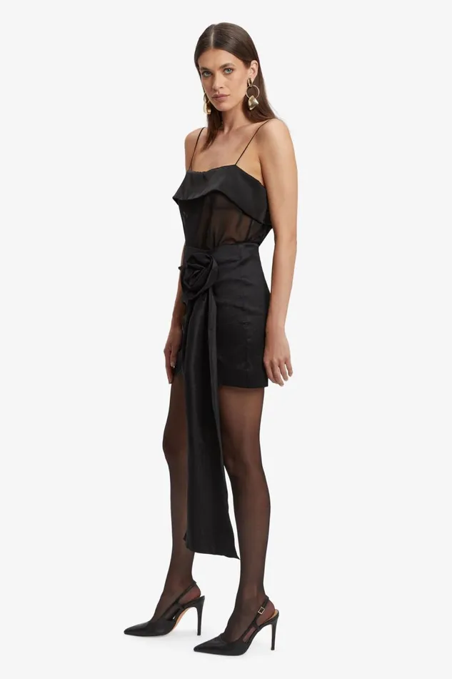 Bardot Tanks and Camis Gretel Sheer Cami In Black 8211 Women Bardot Tanks and Camis Gretel Sheer Cami In Black 8211 Women