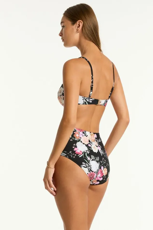 Belle V Bandeau Belle Black Women Sea Level Tops