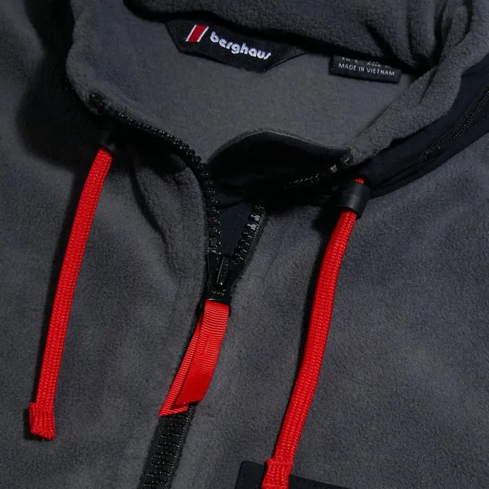 Berghaus Fleece Ascent 91 Fleece Jacket 8211 GreyBlack 8211 MenWomen