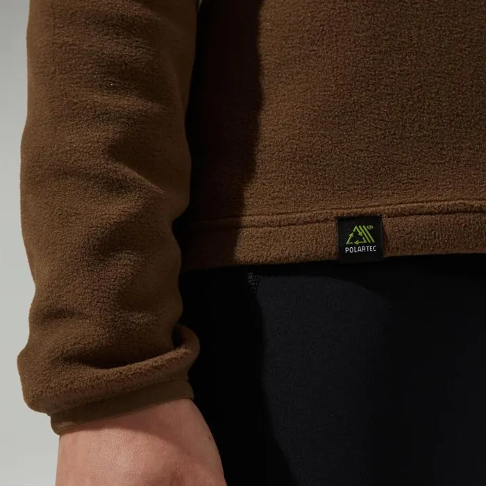 Berghaus Fleece Prism 20 Micro Half Zip Polartec Fleece 8211 Brown 8211 Women Berghaus Fleece Prism 20 Micro Half Zip Polartec Fleece 8211 Brown 8211 Women